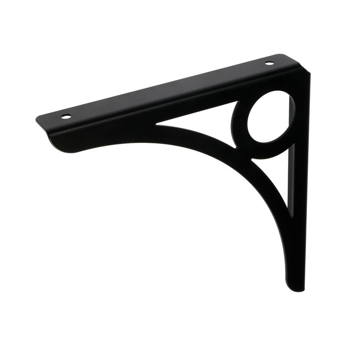 Кронштейн DECOR, 195х195, 2 шт, цвет черный Кронштейн DECOR, 195х195, 2 шт, цвет черный