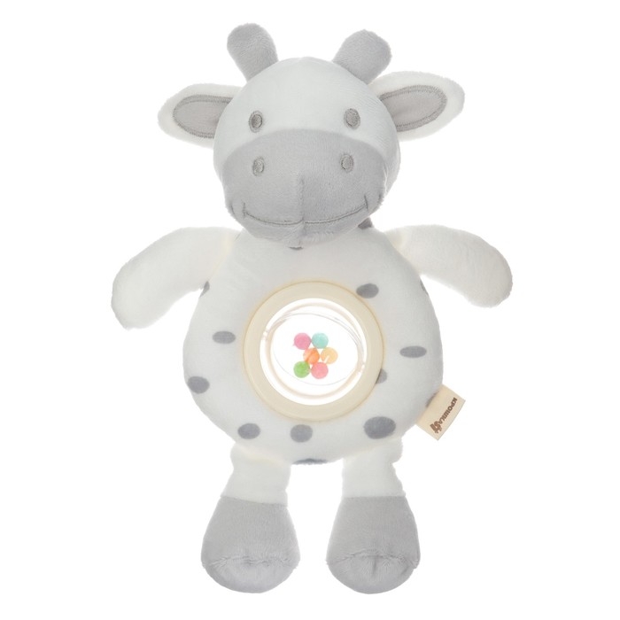 Игрушка-погремушка мягкая «Коровка», Крошка Я Игрушка-погремушка мягкая «Коровка», Крошка Я