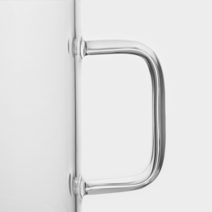 Набор стеклянных кружек Magistro «Глория», 320 мл, 11×8×9 см, 2 шт Набор стеклянных кружек Magistro «Глория», 320 мл, 11×8×9 см, 2 шт