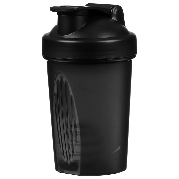 Шейкер для спортивного питания Onlytop, 400 мл, цвет черный Шейкер для спортивного питания Onlytop, 400 мл, цвет черный
