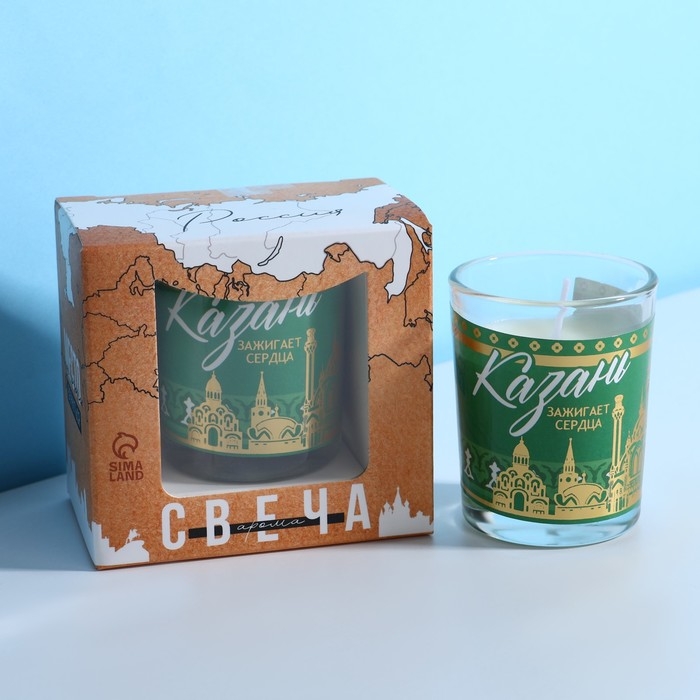 Свеча «Казань», 5,3 х 8,3 см Свеча «Казань», 5,3 х 8,3 см