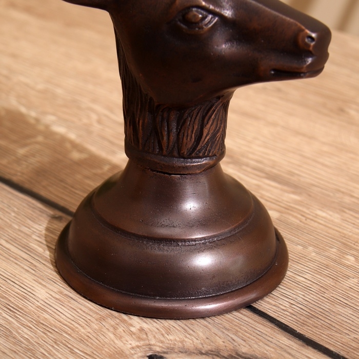 Подсвечник на 4 свечи Подсвечник на 4 свечи "Олень" алюминий 16х12х32 см