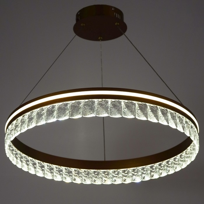 Светильник Светильник "Джес" LED 150Вт золото 58х58х9 см BayerLux