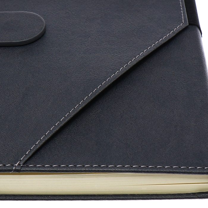 Ежедневник недатированный А5, 140л, клетка, к/зам, с ручкой, в подар. короб., Серый Ежедневник недатированный А5, 140л, клетка, к/зам, с ручкой, в подар. короб., Серый