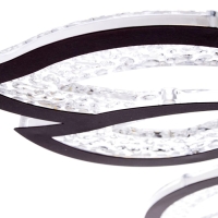 Люстра с ПДУ 1830/6CF LED 156Вт 3000-6000К диммер кофе 66х66х8 см BayerLux