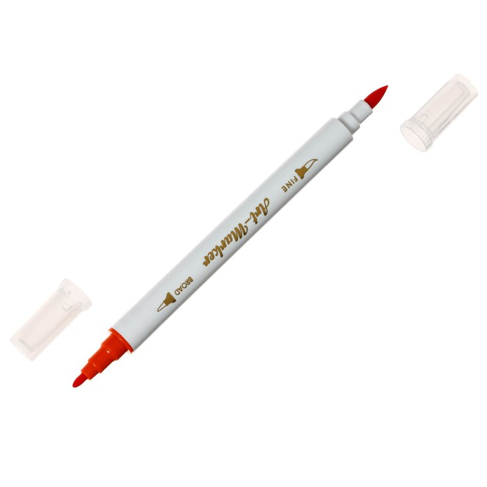 Набор маркеров для скетчинга двусторонние 18 штук/18 цветов Набор маркеров для скетчинга двусторонние 18 штук/18 цветов