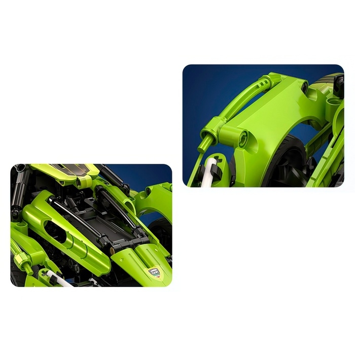 Конструктор &laquo;Спорткар&raquo;, радиоуправление, 432 детали