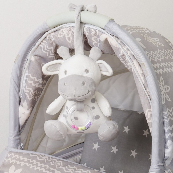 Подвеска - погремушка «Коровка», на завязках, на кроватку, коляску, Крошка Я Подвеска - погремушка «Коровка», на завязках, на кроватку, коляску, Крошка Я