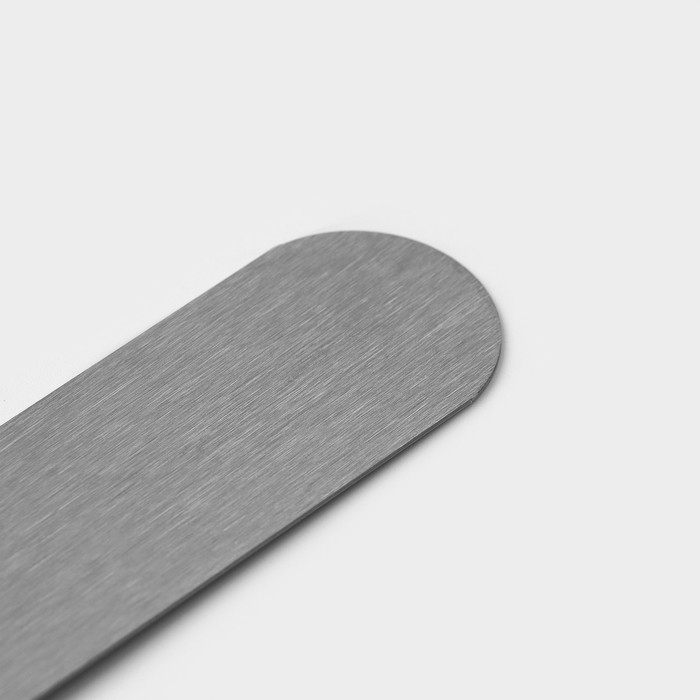 Кондитерская лопатка - палетка прямая Доляна, 37×3 см, рабочая часть 24,5 см, цвет серебристый Кондитерская лопатка - палетка прямая Доляна, 37×3 см, рабочая часть 24,5 см, цвет серебристый