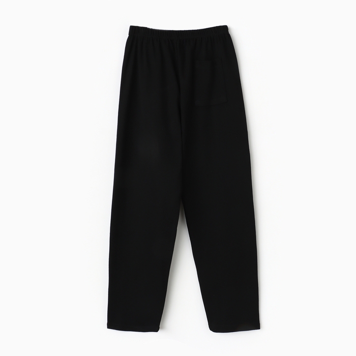 Брюки мужские, цвет черный, размер 56