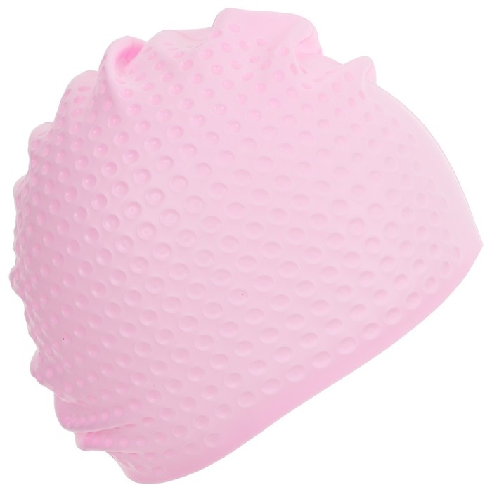 Шапочка для плавания взрослая ONLYTOP, силиконовая, обхват 54-60 см Шапочка для плавания взрослая ONLYTOP, силиконовая, обхват 54-60 см