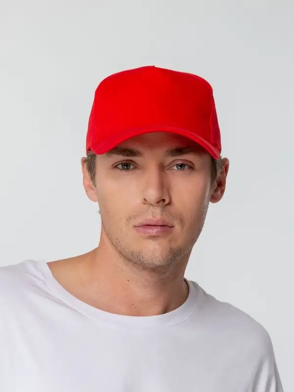 Бейсболка Standard, красная Бейсболка Standard, красная