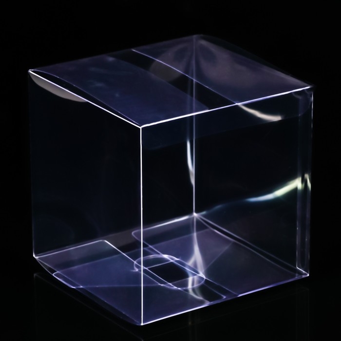 Складная коробка из PVC 12 x 12 x 12 см Складная коробка из PVC 12 x 12 x 12 см