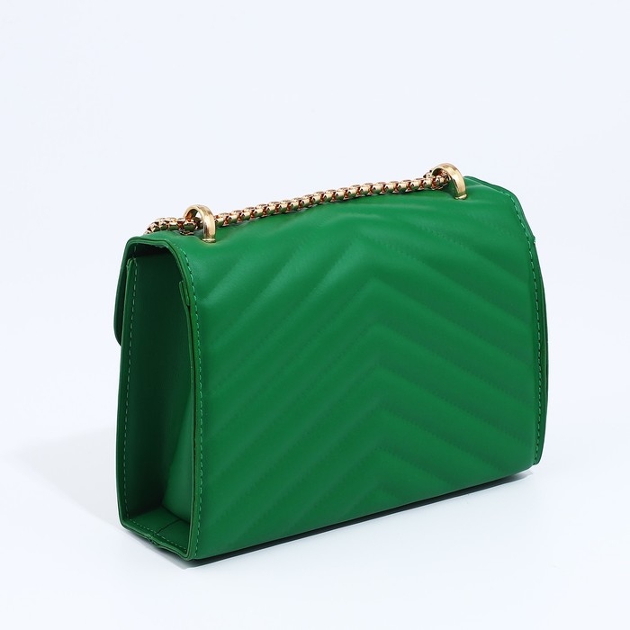 Сумка-мессенджер на магните, цвет зелёный Сумка-мессенджер на магните, цвет зелёный