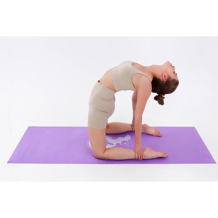Коврик для йоги «Твоя гармония», 173 х 61 х 0,4 см. Коврик для йоги «Твоя гармония», 173 х 61 х 0,4 см.