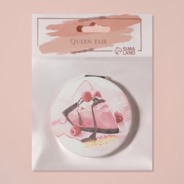 Зеркало складное «BEAUTY», с увеличением, d = 7 см, рисунок МИКС Зеркало складное «BEAUTY», с увеличением, d = 7 см, рисунок МИКС