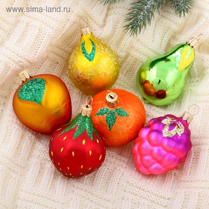 Набор Набор "Фрукты" (набор 6шт)