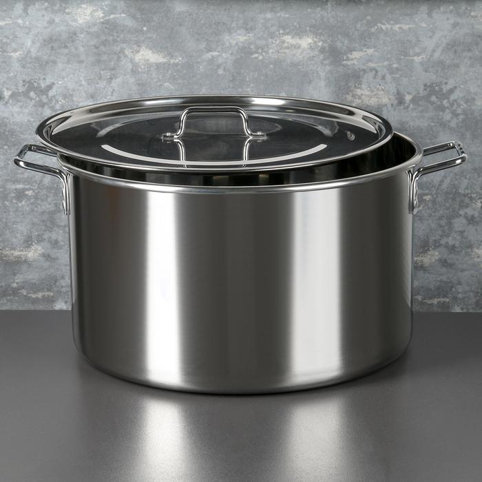 Котёл «Общепит», 40 л, d=45, h=28 см, металлическая крышка Котёл «Общепит», 40 л, d=45, h=28 см, металлическая крышка