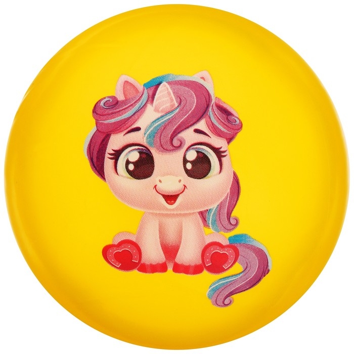 Мяч детский ZABIAKA «Единорожка», d=22 см, цвет МИКС Мяч детский ZABIAKA «Единорожка», d=22 см, цвет МИКС