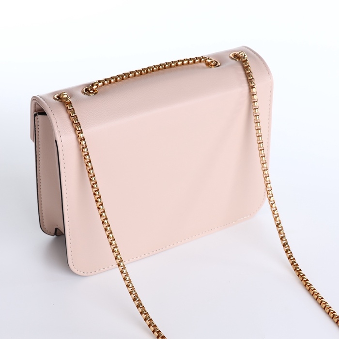 Сумка женская на магните, маленький размер, цвет бежевый Сумка женская на магните, маленький размер, цвет бежевый