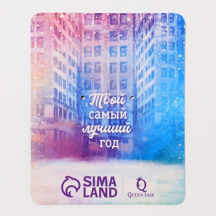 Новый год! Серьги «Ёлочк»и в украшениях, цвет бело-красный в золоте Новый год! Серьги «Ёлочк»и в украшениях, цвет бело-красный в золоте