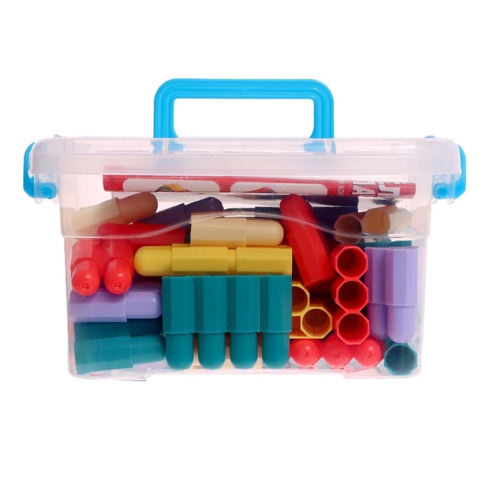 Конструктор «Весёлые колпачки», 56 деталей Конструктор «Весёлые колпачки», 56 деталей