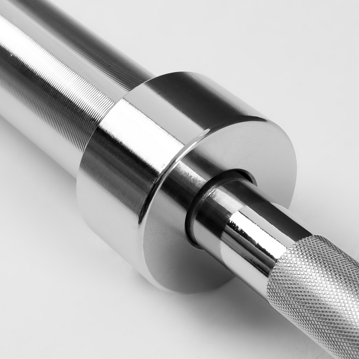 Гриф Олимпийский тренировочный  220 см, d=50, вес 20 кг, с замками, Гриф Олимпийский тренировочный  220 см, d=50, вес 20 кг, с замками,