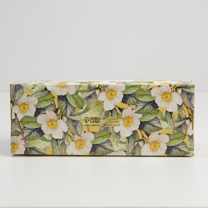 Кондитерская упаковка, коробка для кекса с окном, «Счастливых моментов», 26 х 10 х 8 см Кондитерская упаковка, коробка для кекса с окном, «Счастливых моментов», 26 х 10 х 8 см