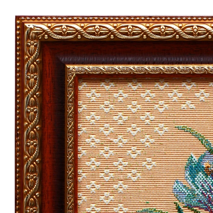 Гобеленовая картина Гобеленовая картина "Крокусы" 31х31(с рамкой 38х38)см