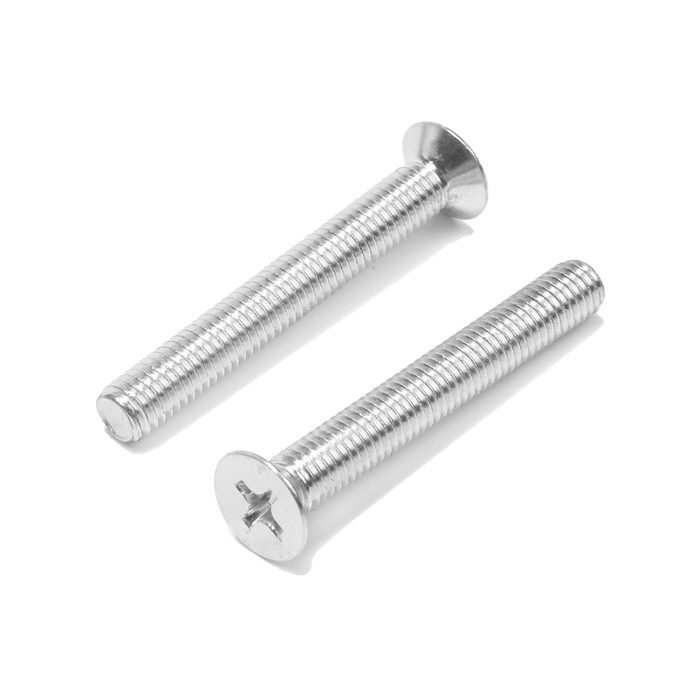 Винт ЛОМ, оцинкованный, DIN 965, класс прочности 4.8, М8х60 мм, 60 шт Винт ЛОМ, оцинкованный, DIN 965, класс прочности 4.8, М8х60 мм, 60 шт