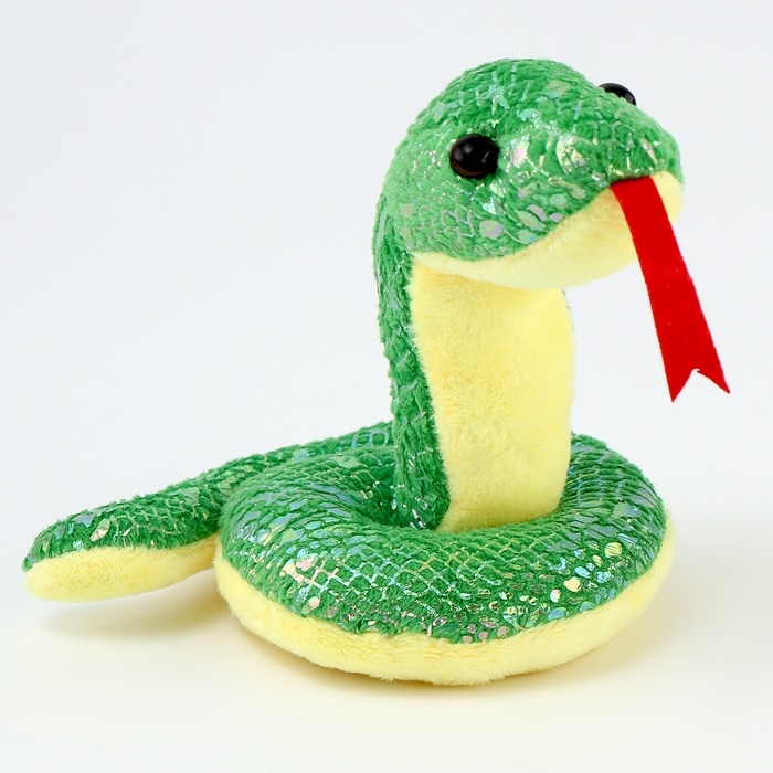Новогодний подарочный набор «Исполнения желаний»: мягкая игрушка змея и кружка