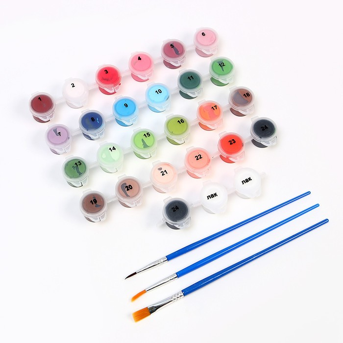 Картина по номерам на холсте с подрамником «Жостово», 40 х 50 см Картина по номерам на холсте с подрамником «Жостово», 40 х 50 см