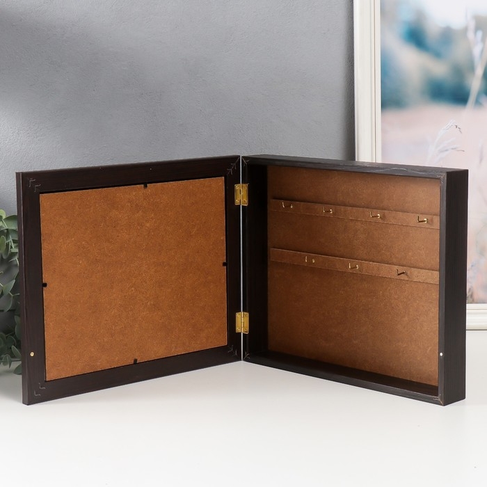 Ключница Ключница "Париж" венге 24х29 см