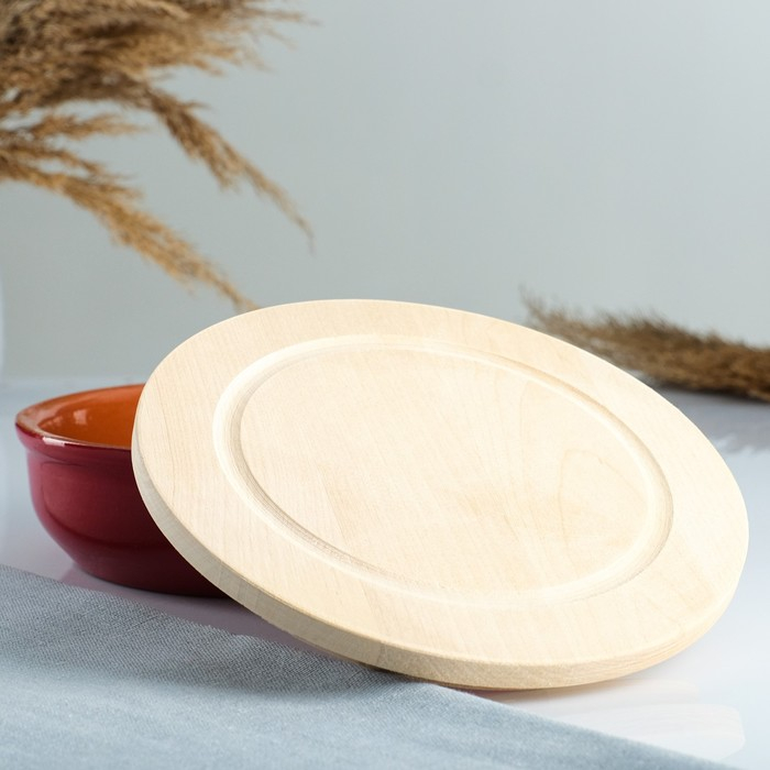 Набор для холодца  Набор для холодца "Вятский №3" (3 емкости / 1л. + 3 деревянные крышки), красный