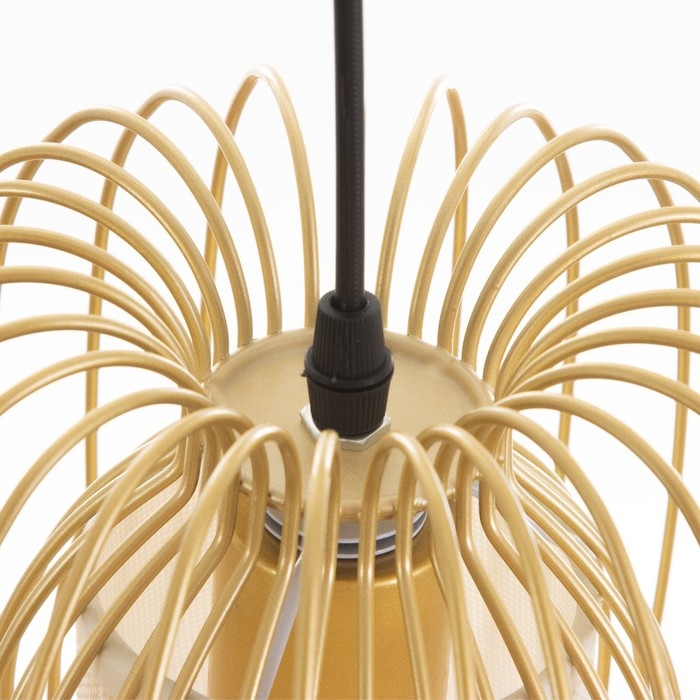 Светильник BayerLux Светильник BayerLux "Медиана" Е27 40Вт золото 21х21х26-126см