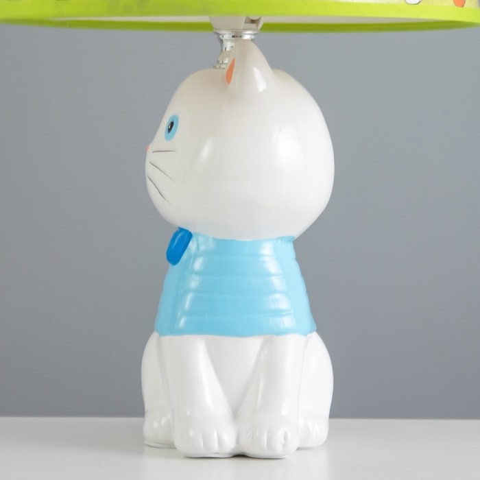 Настольная лампа "Котенок" Е14 15Вт белый  20х20х32 см RISALUX