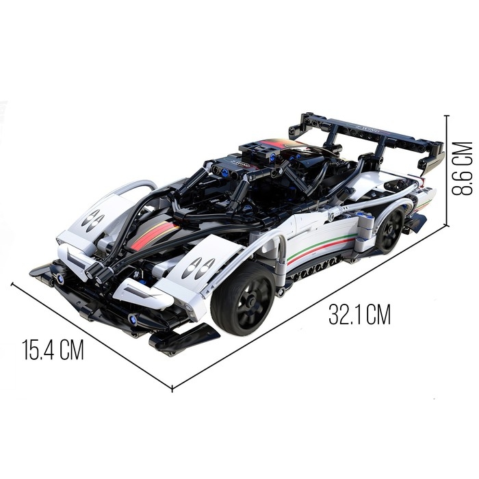 Конструктор радиоуправляемый «Спорткар», 457 деталей, 2 варианта управления Конструктор радиоуправляемый «Спорткар», 457 деталей, 2 варианта управления