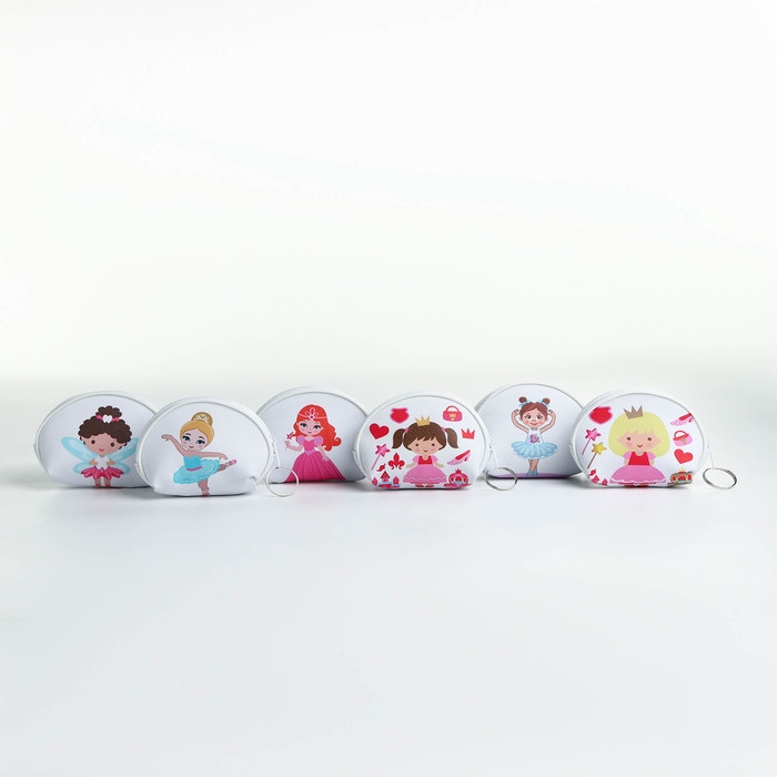 Кошелёк на молнии &laquo;Выбражулька&raquo;, цвет МИКС