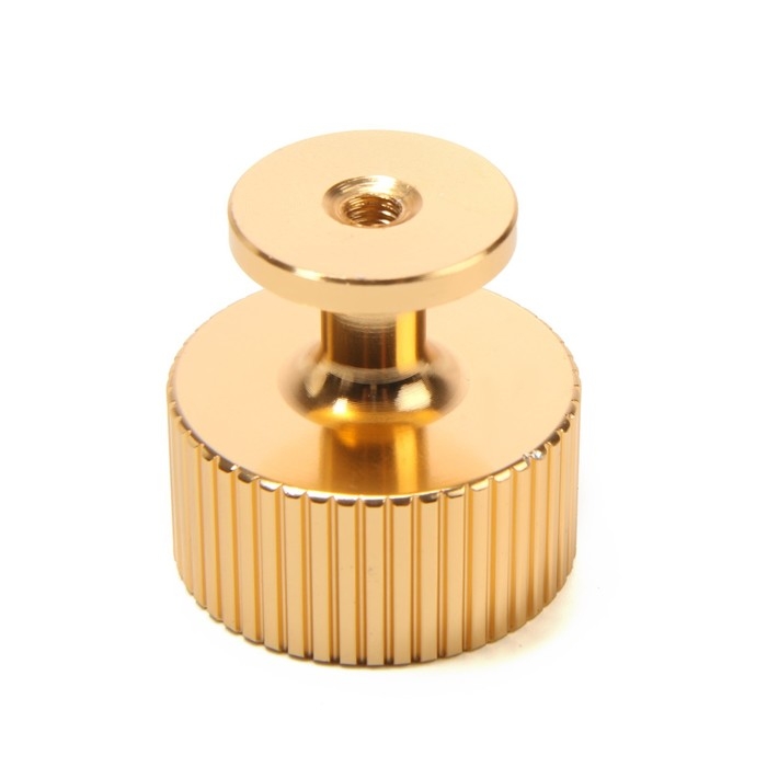 Ручка кнопка CAPPIO PK326, d=28 мм, цвет золото Ручка кнопка CAPPIO PK326, d=28 мм, цвет золото