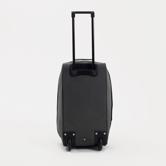 Сумка дорожная на колёсах, отдел на молнии, с увеличением, наружный карман, цвет хаки Сумка дорожная на колёсах, отдел на молнии, с увеличением, наружный карман, цвет хаки