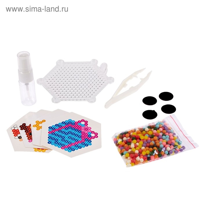 Аквамозаика «Олень с Дедом Морозом», магниты Аквамозаика «Олень с Дедом Морозом», магниты