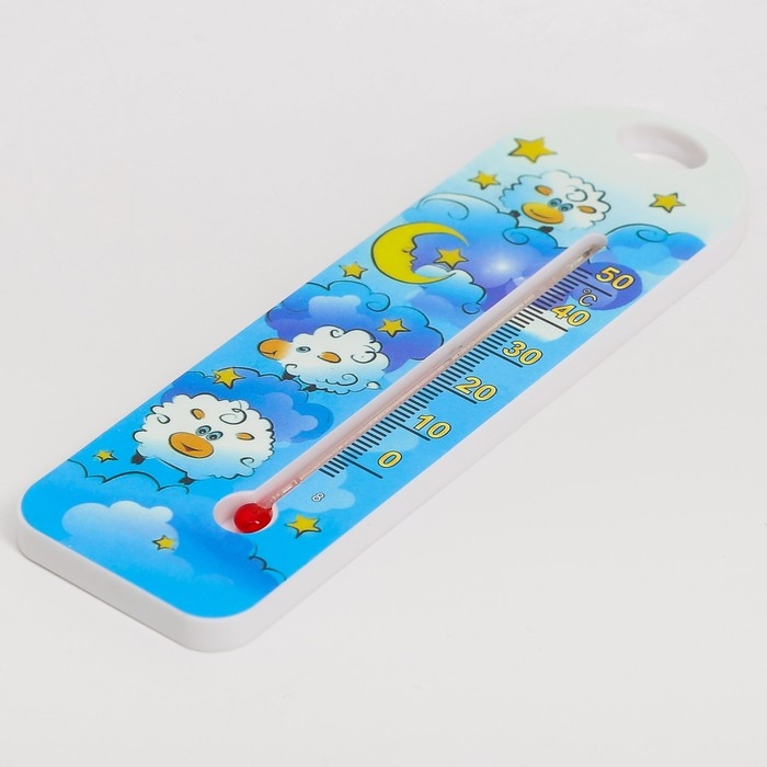 Термометр комнатный детский, цвет голубой Термометр комнатный детский, цвет голубой