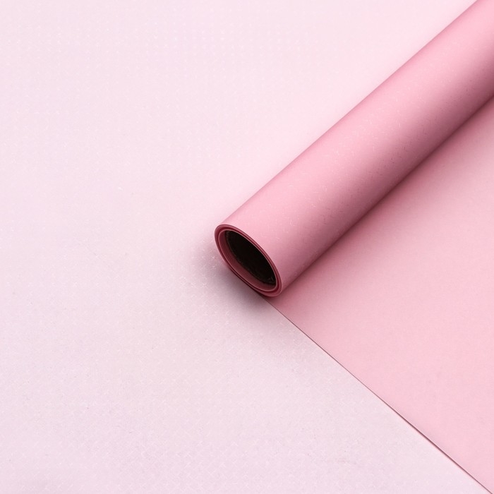 Пленка для цветов "Бриллиант", коралловый, 58 см х 5 м