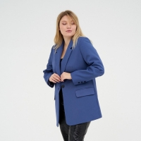 Пиджак женский MIST plus-size, р.56, синий