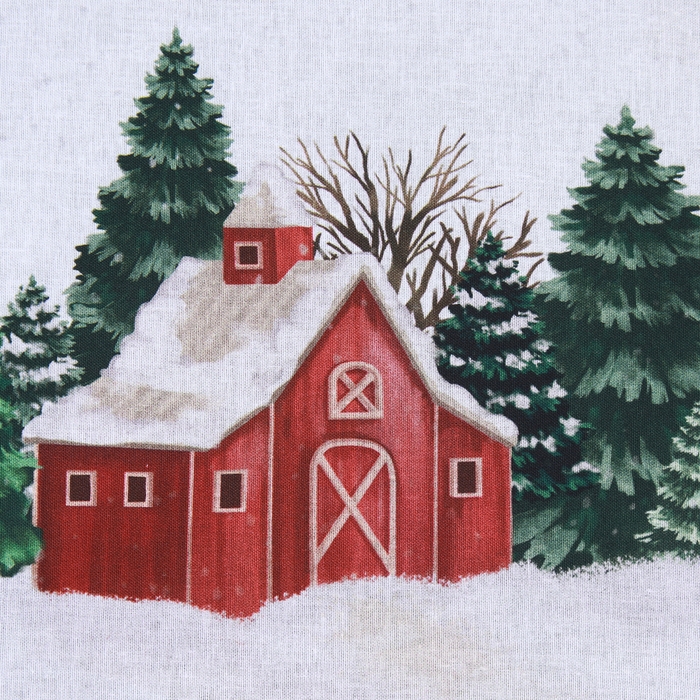 Постельное бельё Постельное бельё "Этель" Winter ranch 1.5 сп 143х215 см,150х214 см, 70х70 см 2 шт,поплин 125 г/м2