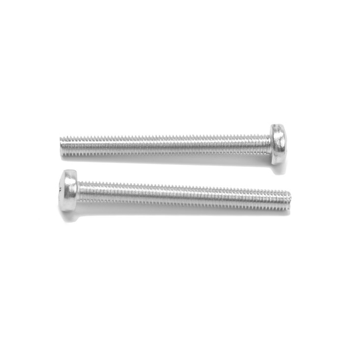 Винт ЛОМ, оцинкованный, DIN 7985, класс прочности 4.8, М5х50 мм, 400 шт Винт ЛОМ, оцинкованный, DIN 7985, класс прочности 4.8, М5х50 мм, 400 шт