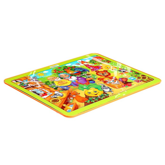 Музыкальный планшет &laquo;Мои первые сказки&raquo;, звуковые эффекты, работает от батареек