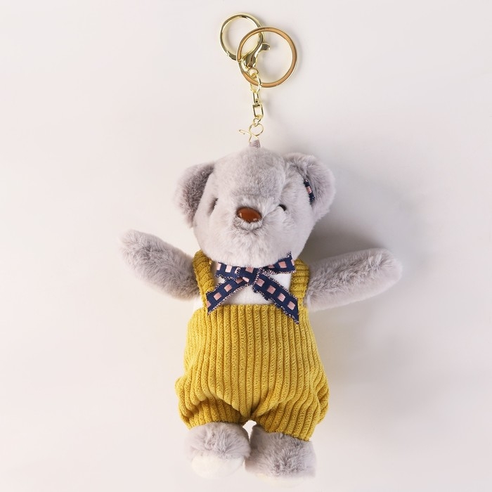 Мягкая игрушка «Медведь» на брелоке, 14 см Мягкая игрушка «Медведь» на брелоке, 14 см