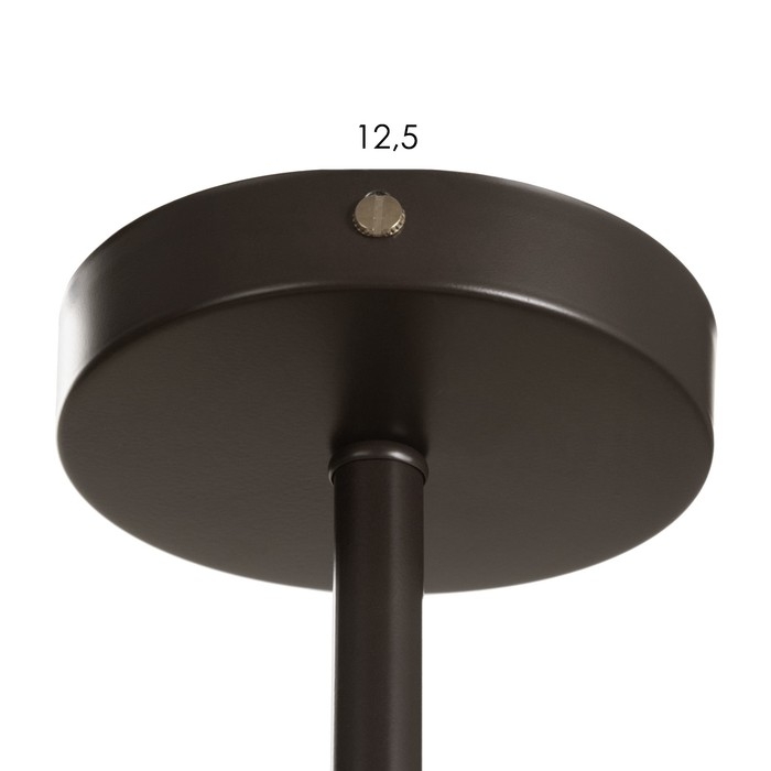 Люстра Люстра "Исла" 3х60Вт Е27 Коричневый 48х48х22см