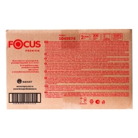 Бумажные полотенца V сложения Focus Premium, 2 слоя, 200 л, 23х20.5